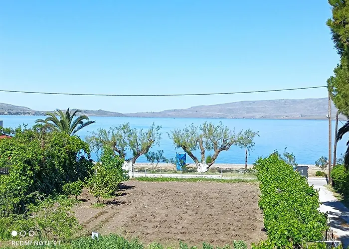 Holiday House With Sea View In Skala Polichnitos