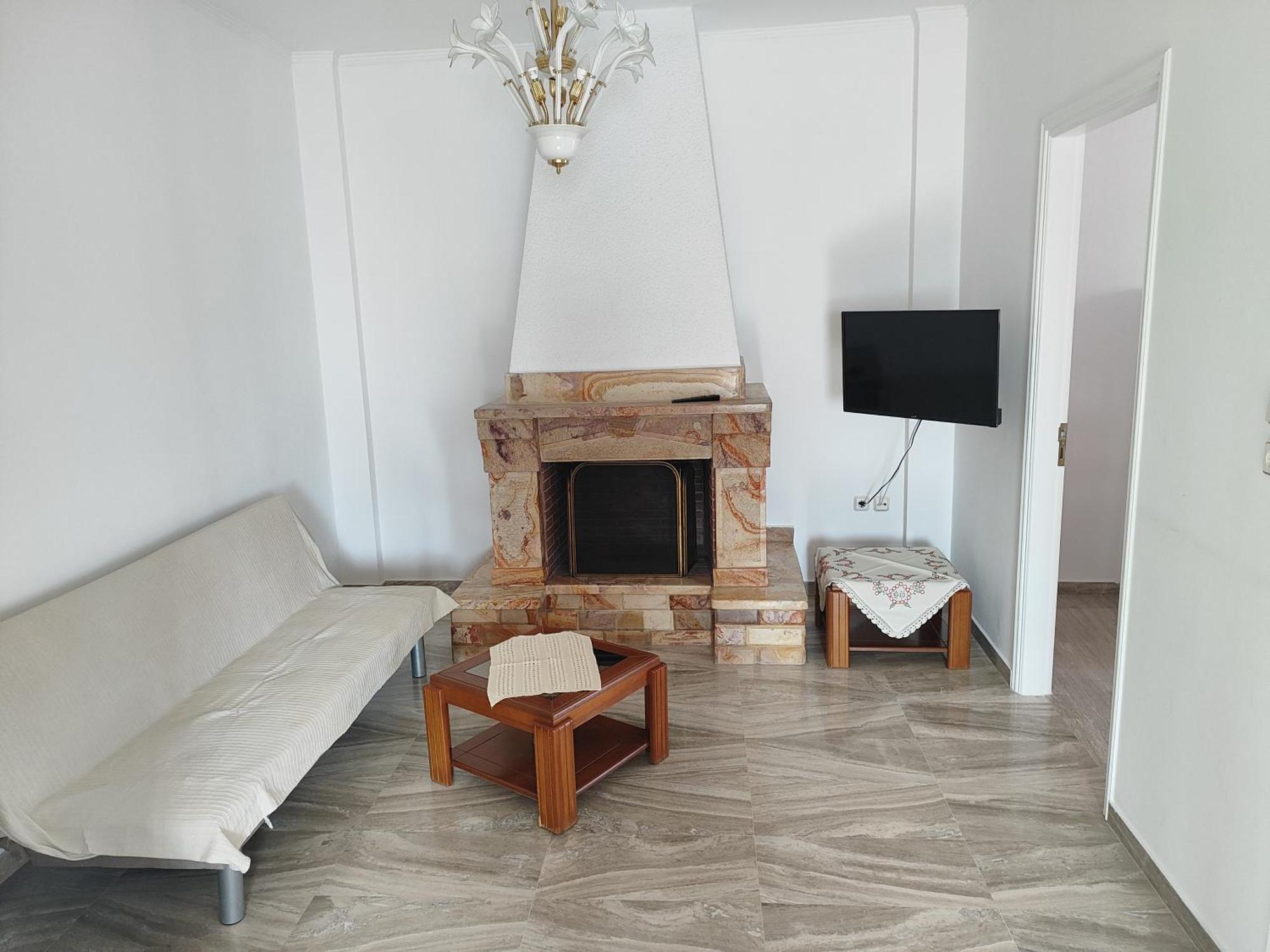House With Sea View In Skala Polichnitos Holiday home *