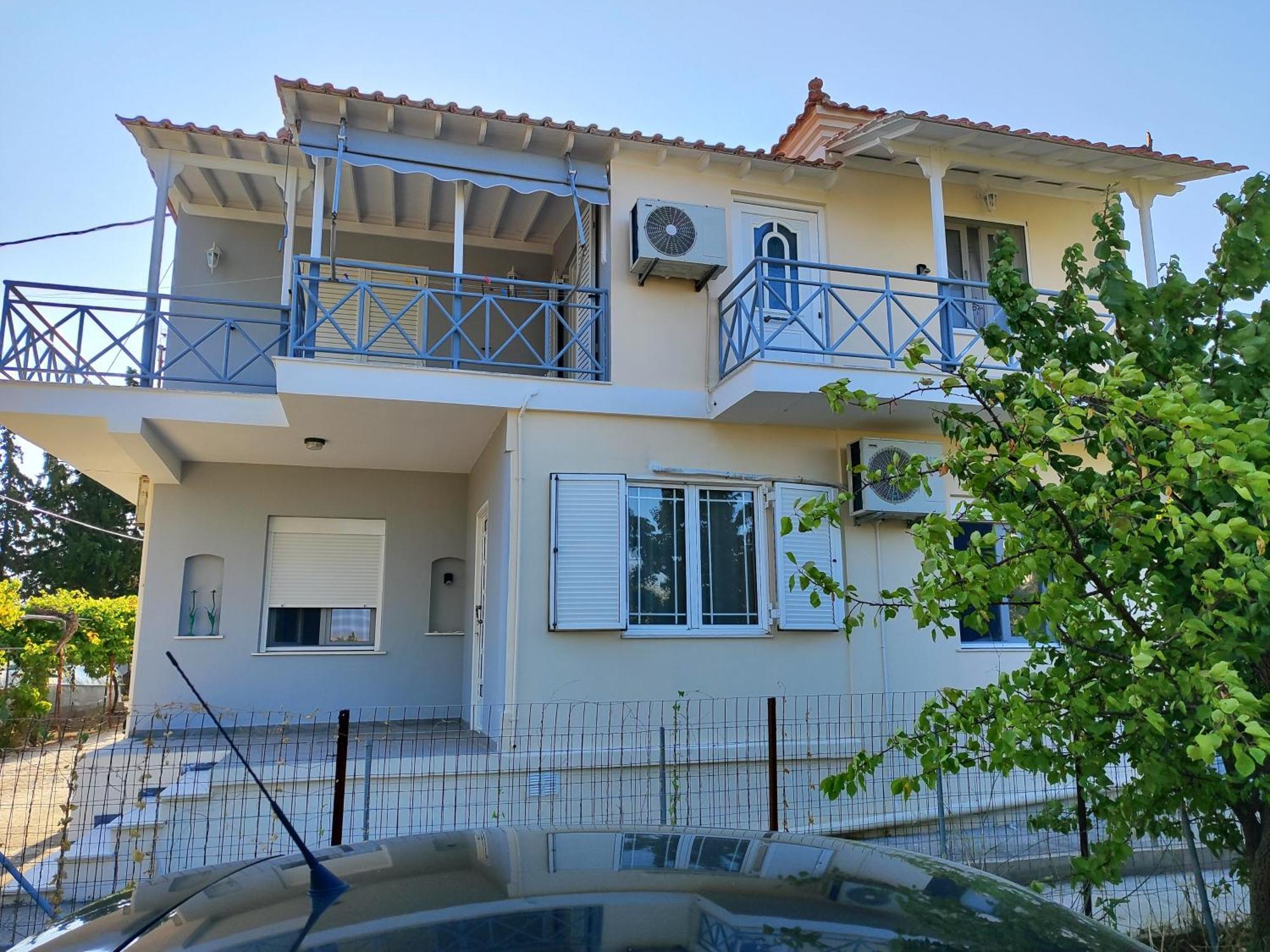House With Sea View In Skala Polichnitos Skala Polichnitou